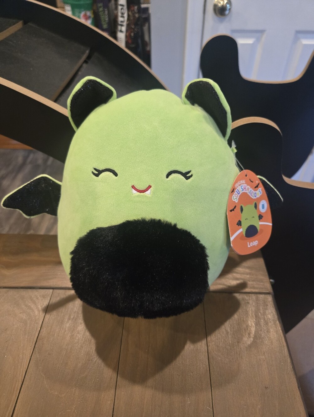 Squishmallows Leap Green Bat Plush First To Market New Halloween